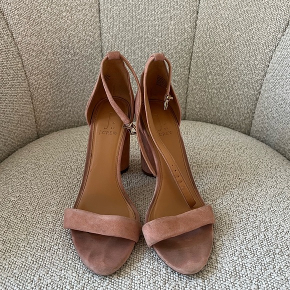 J Crew Pink Heels - Picture 1 of 4